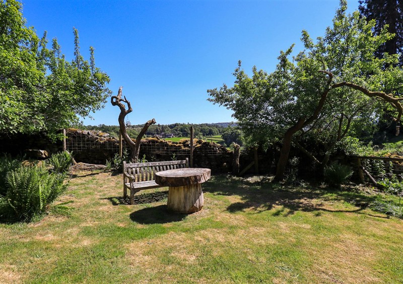 The garden at Great Hartbarrow Farm Cottage, Cartmel Fell near Windermere