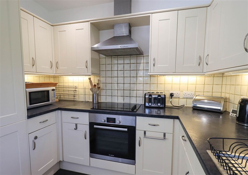 The kitchen at Great Hartbarrow Farm Cottage, Cartmel Fell near Windermere