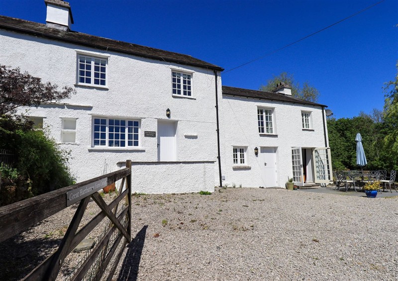 The setting of Great Hartbarrow Farm Cottage at Great Hartbarrow Farm Cottage, Cartmel Fell near Windermere