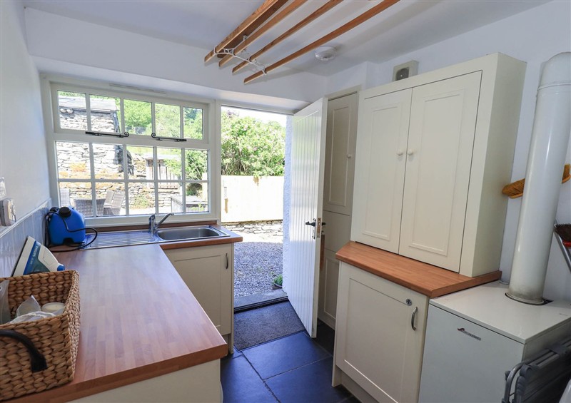 This is the kitchen (photo 2) at Great Hartbarrow Farm Cottage, Cartmel Fell near Windermere