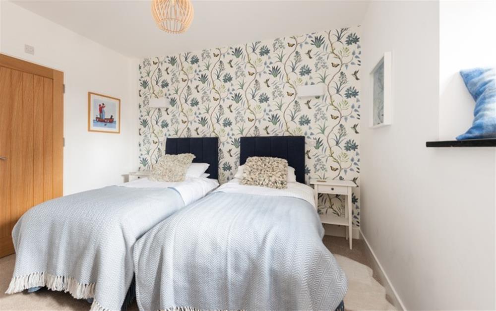The twin bedroom  at Great Palstone & Swallows Rest in South Brent