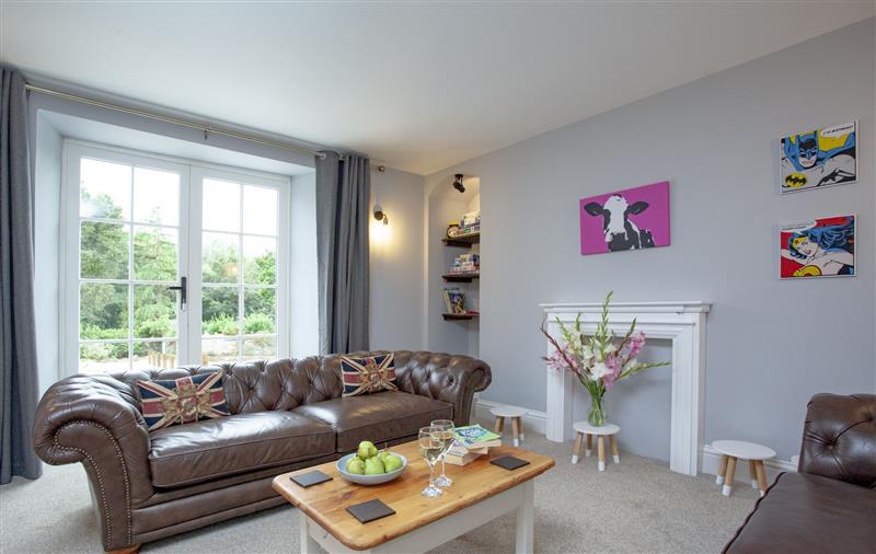 Enjoy the living room at Great Trethawle, Cornwall