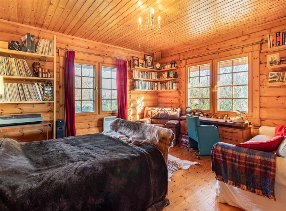 Double bedroom at Grebe Lodge (Lodge 6) in Frettenham, Norfolk