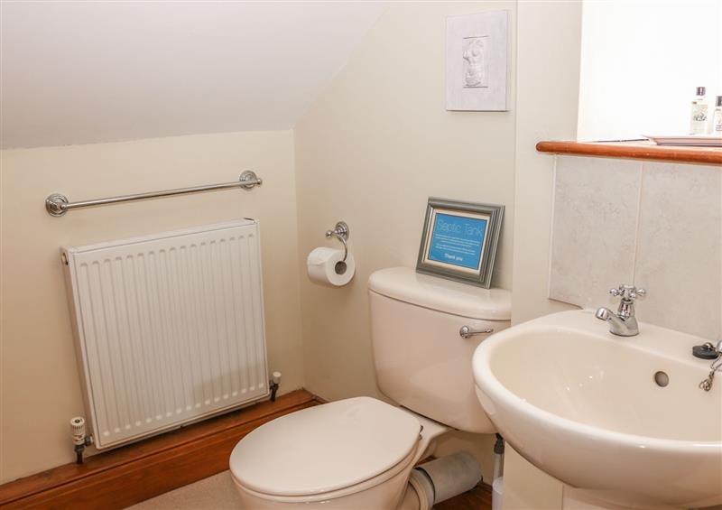 This is the bathroom at Green Farm Cottage, Hognaston near Carsington Water