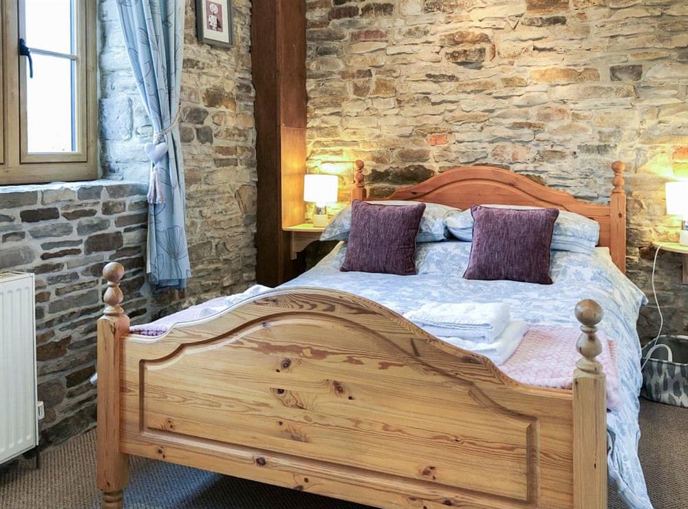 Double bedroom at The Old Cow Shed, 