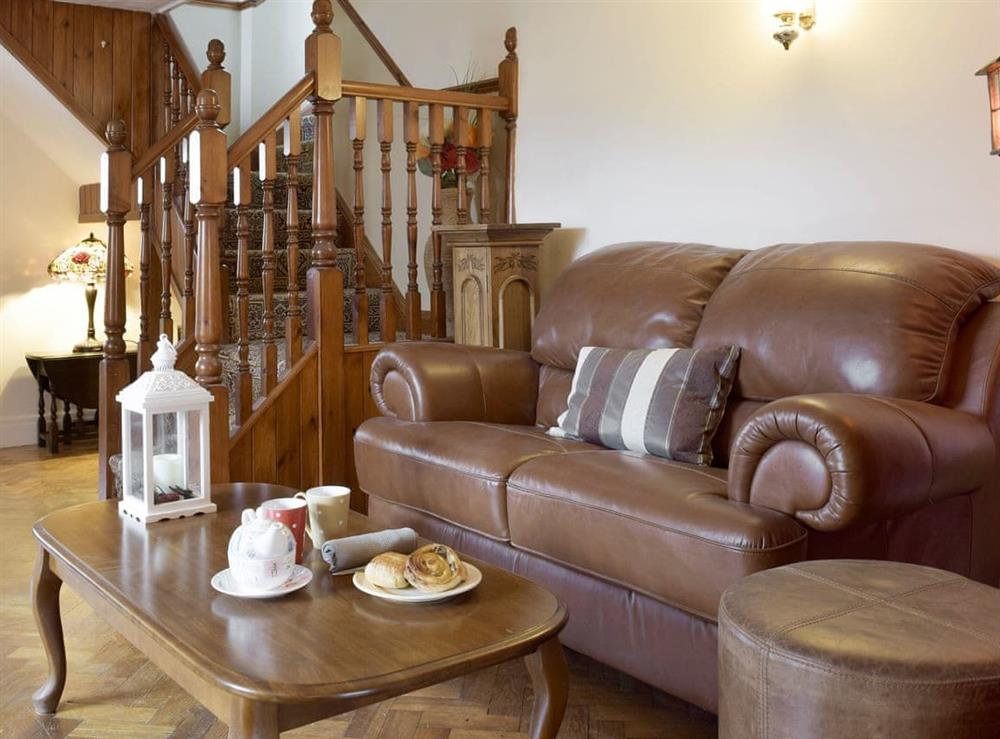 Extra seating within the second sitting room at Green Haven in Narberth, Pembrokeshire, Dyfed
