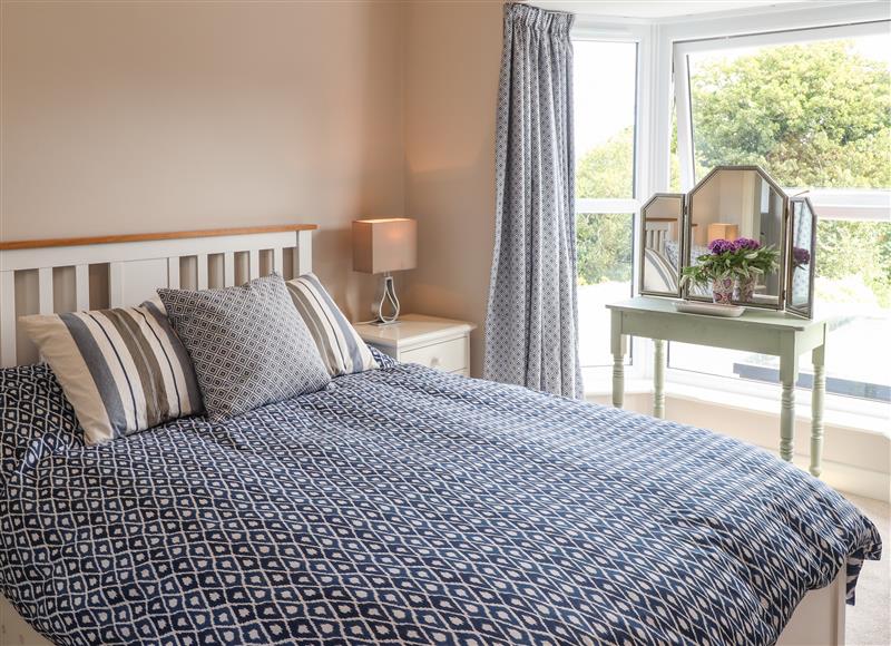 One of the bedrooms at Green Meadows, Newport