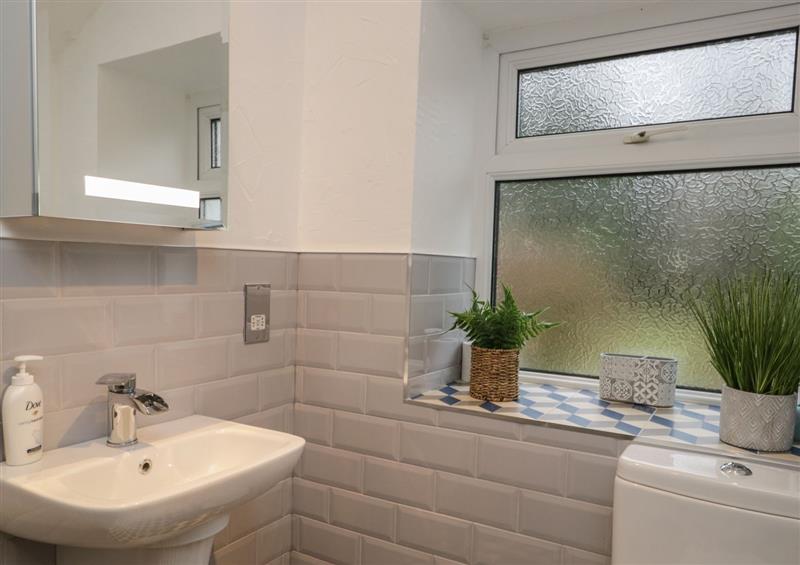 This is the bathroom at Green Stile Cottage, Bowness-On-Windermere