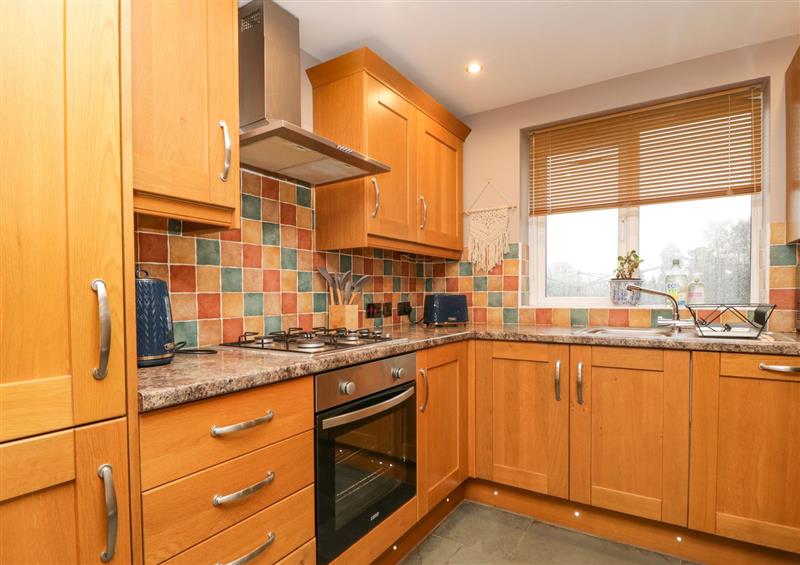 The kitchen at Green View, Lowick Green
