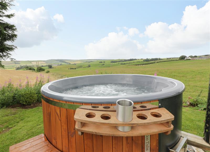 Spend some time in the hot tub at Greenacres Carriage, Maybole