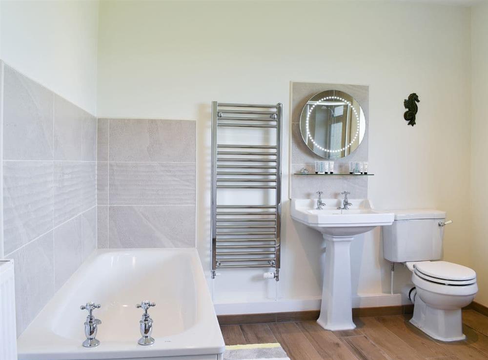 Bathroom at Greenacres in Dottery, near Bridport, Dorset