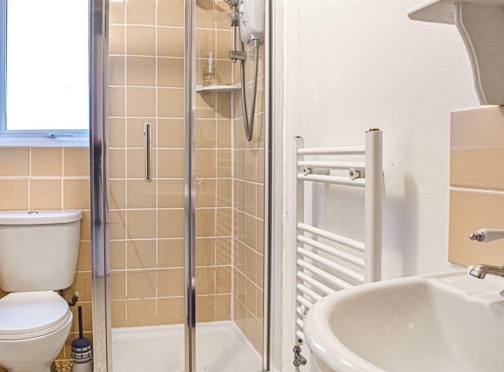 En-suite shower room (photo 2) at Greenacres in Treburrick near Porthcothan Bay, Cornwall