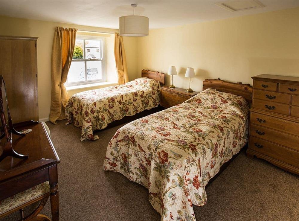 Good sized twin bedroom at Greenah View in Uldale, near Wigton, Cumbria