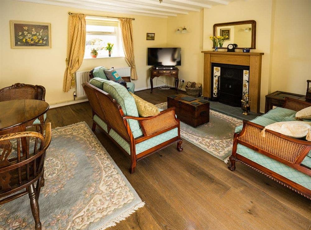 Spacious living room at Greenah View in Uldale, near Wigton, Cumbria