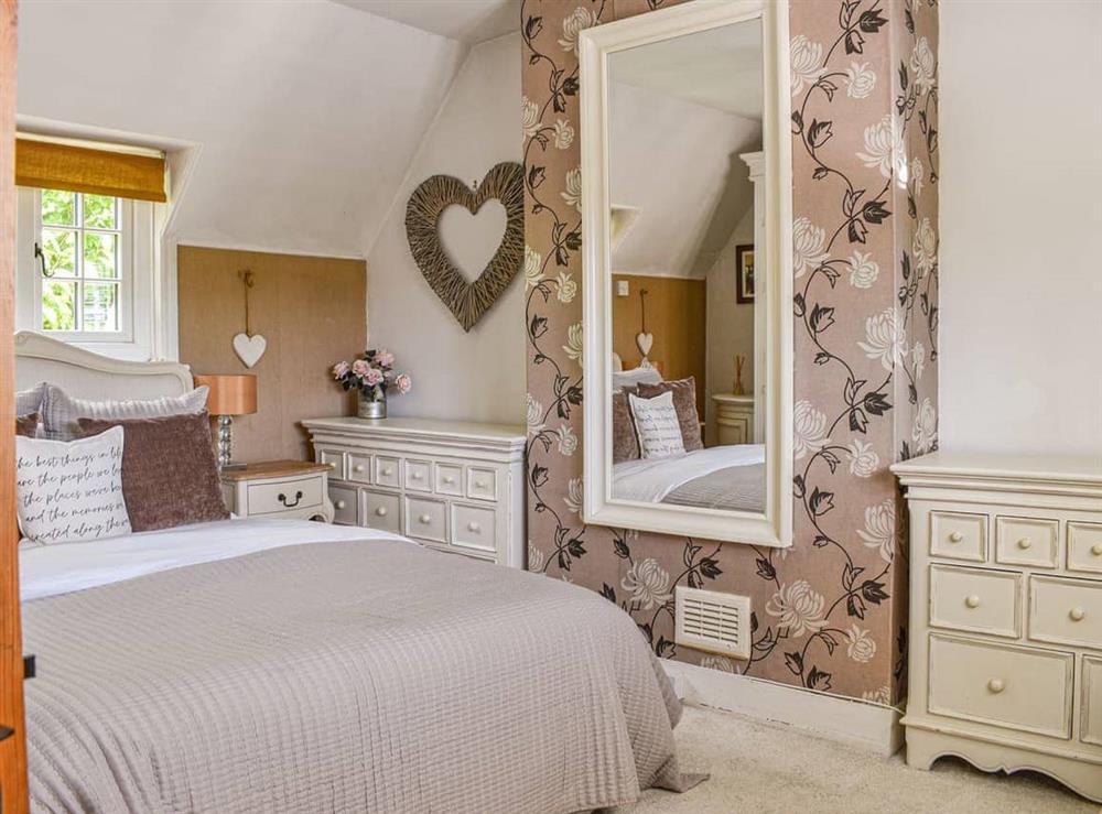 Double bedroom at Greenbank Cottage in Burley, Hampshire