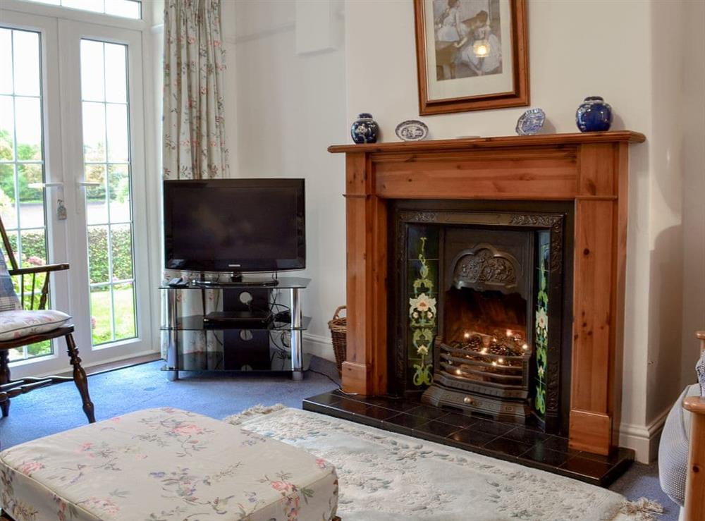 Cosy living room at Greenbank Cottage in Downham Market, Norfolk