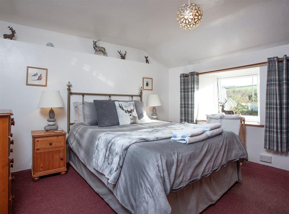 Double bedroom at Greenbank Farm in Nanpean, near St Austell, Cornwall