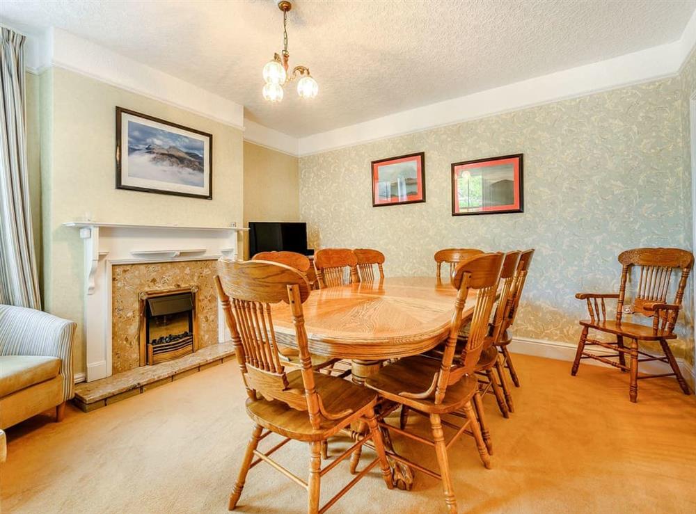 Dining room at Greenbank in Keswick, Cumbria