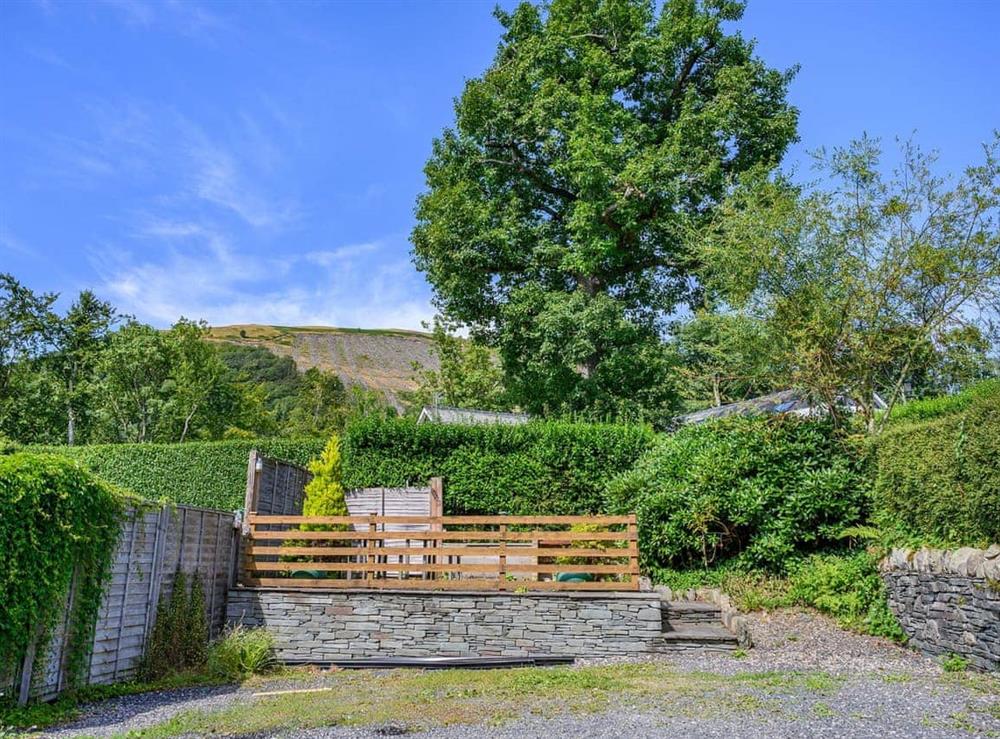 Outdoor area at Greenbank in Keswick, Cumbria
