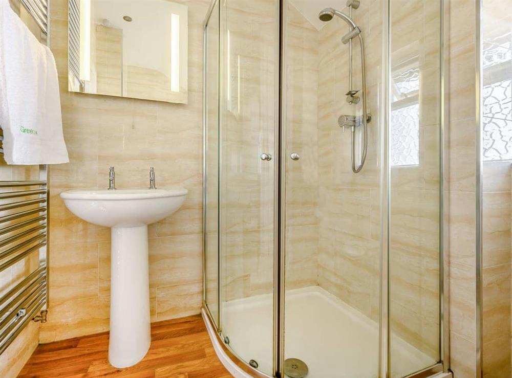 Shower room at Greenbank in Keswick, Cumbria
