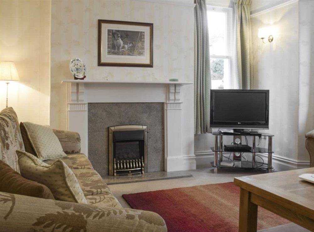 Stylish living room at Greenbank in Keswick, Cumbria
