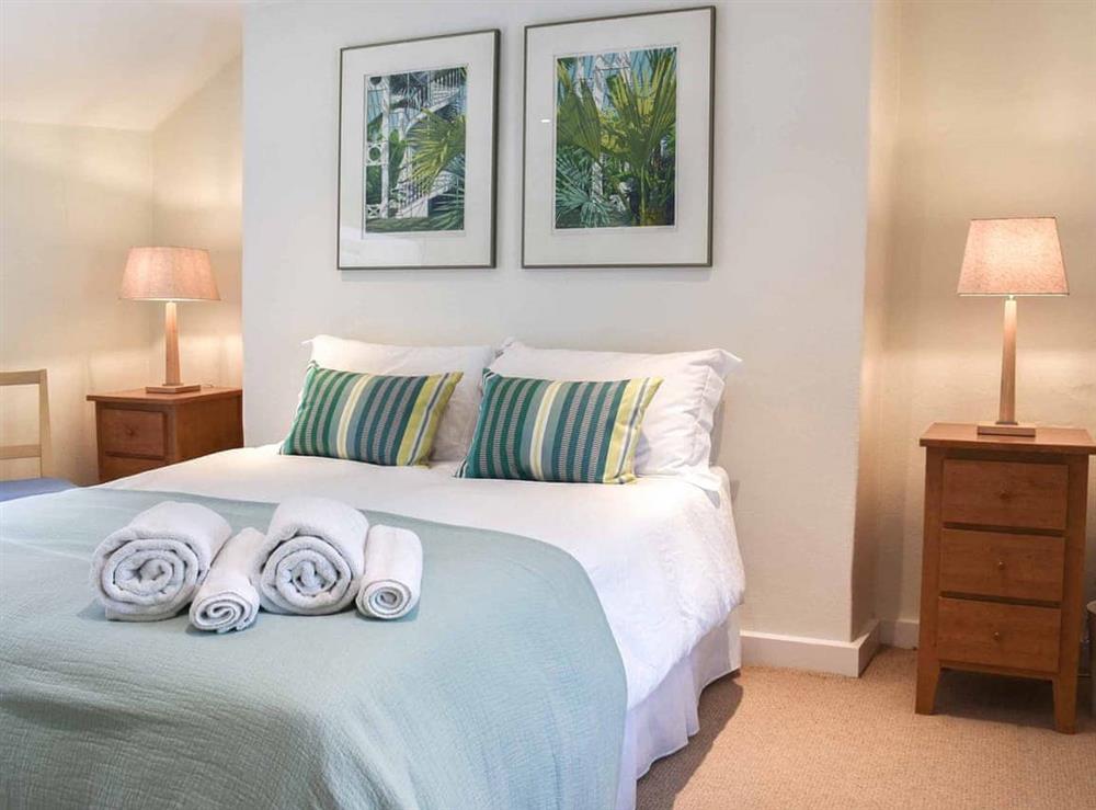 Double bedroom at Greenbank in Veryan, near Truro, Cornwall