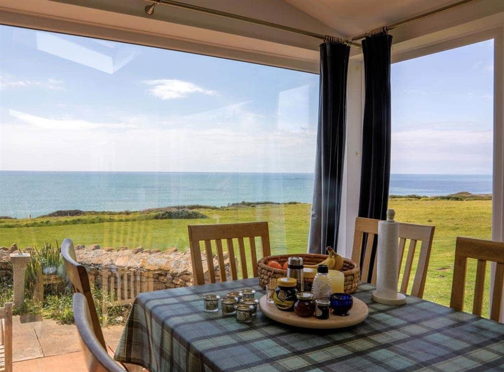 Dining room at Greenbanks in Chesil Beach, near Abbotsbury, Dorset