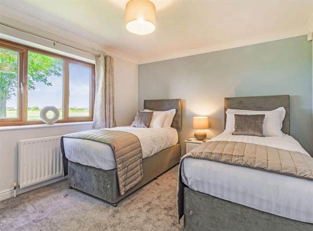 Twin bedroom at Greendale in Pickering, North Yorkshire