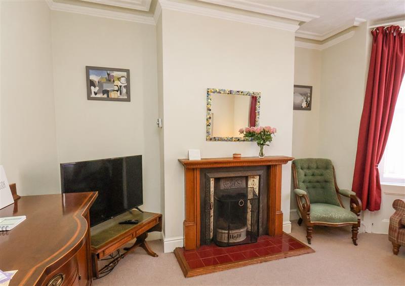 The living room at Greenfield Holme, Scarborough