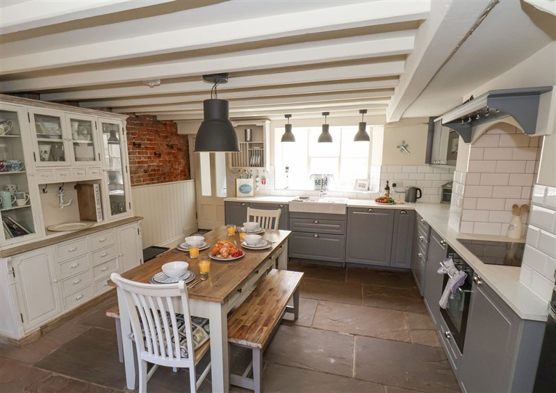This is the kitchen at Greenfingers, Whitby