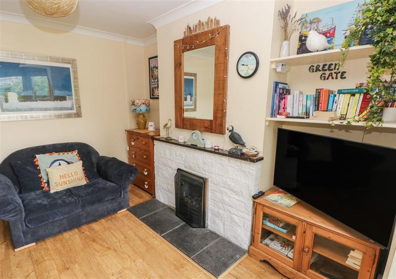 Relax in the living area at Greengate, Tenby