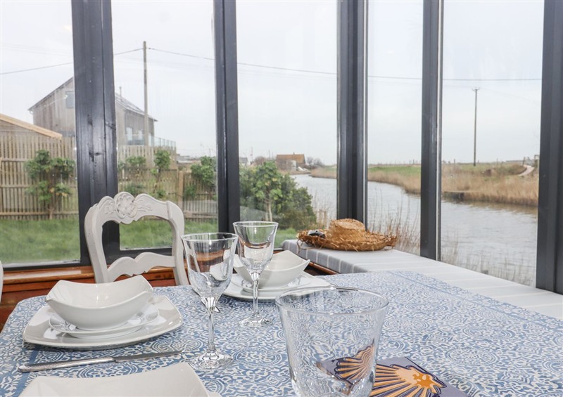 Dining room at Greengates, Camber