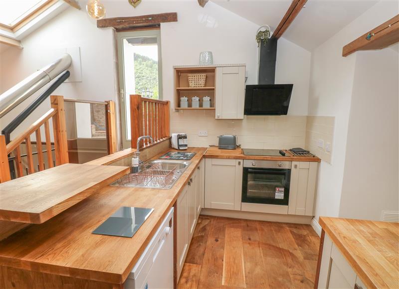 The kitchen at Greenheart Cottage, Pontrhydyfen