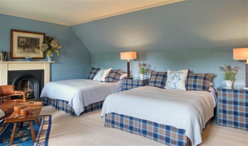 A bedroom in Greenhill Lodge & Cottage (photo 4) at Greenhill Lodge & Cottage, Hownam near Jedburgh