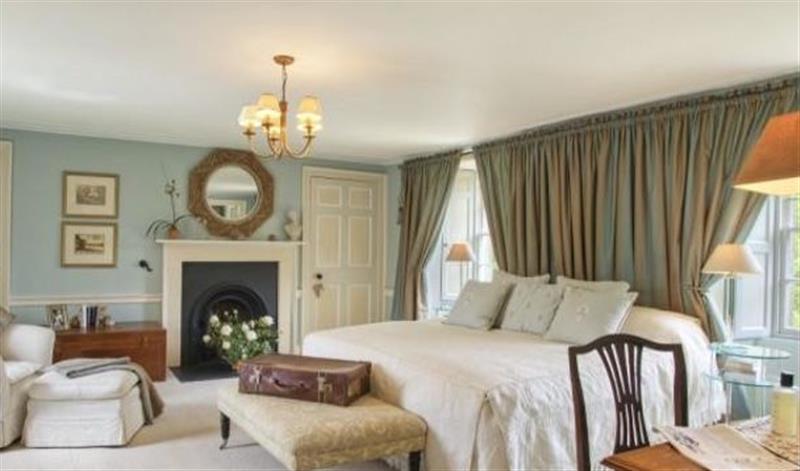 One of the 11 bedrooms at Greenhill Lodge & Cottage, Hownam near Jedburgh