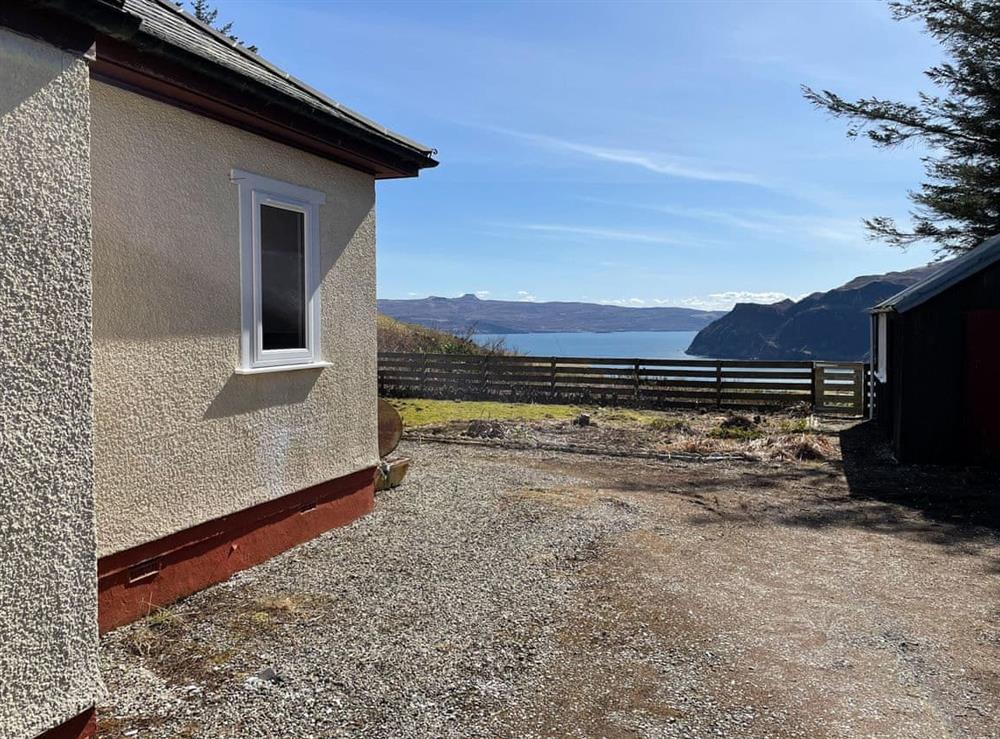 Outdoor area at Greenhill in Toravaig, near Portree, Isle Of Skye