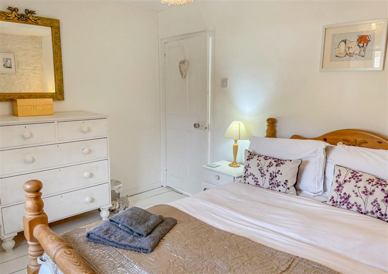 One of the bedrooms at Greenhills Cottage, Batcombe near Bruton