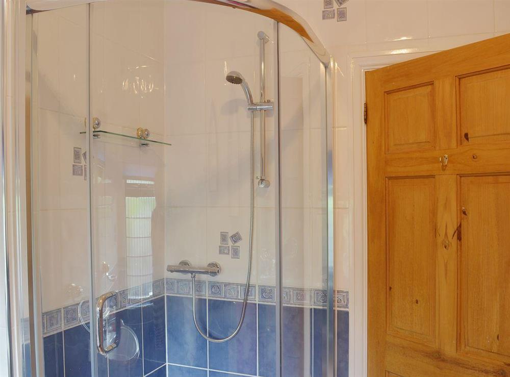 A full height walk in shower and wc is situated on the ground floor