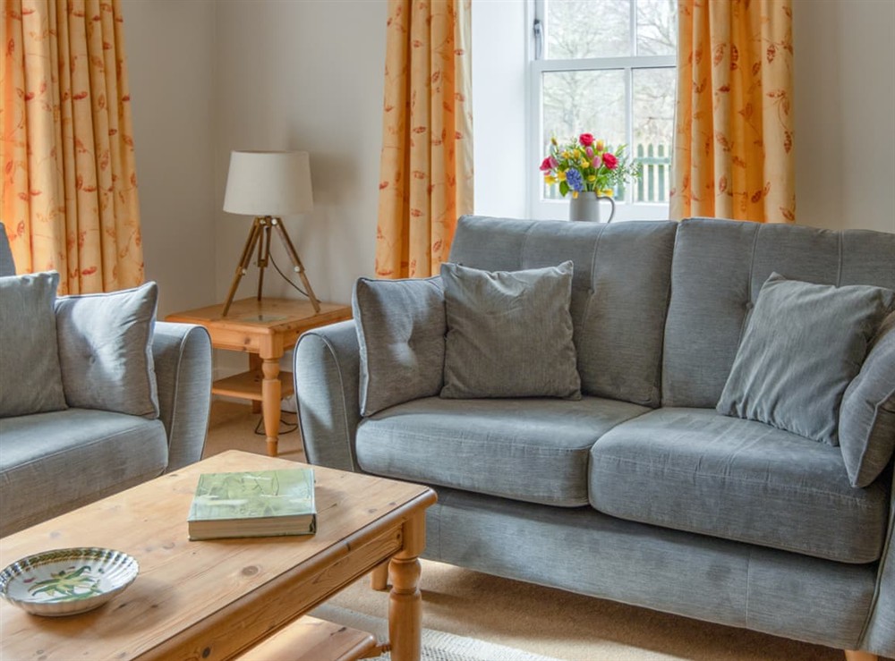 Living room at Greenlands in Banchory, Aberdeenshire