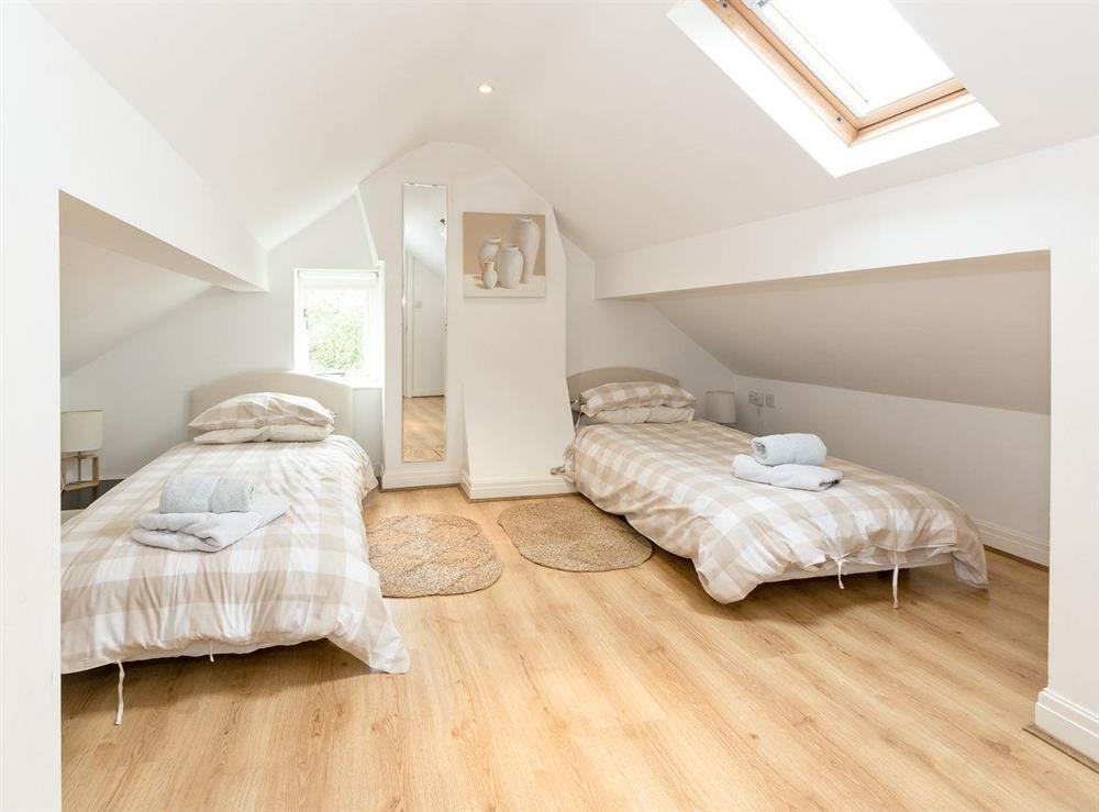 Second floor twin bedroom at Greenlands Farmhouse in Barmby Moor, York., North Yorkshire