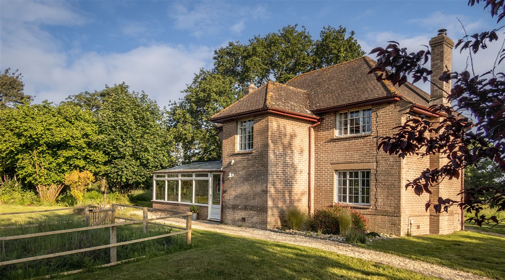 The exterior of Greenlands, Dorset