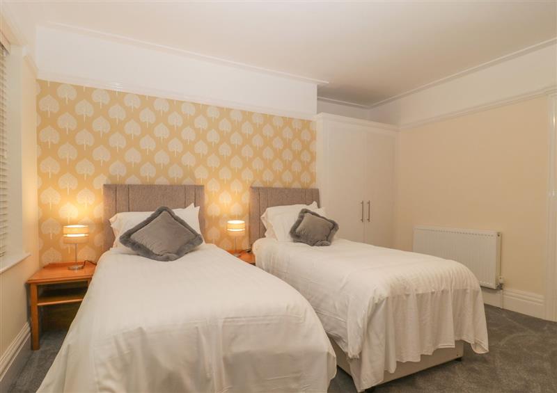 One of the bedrooms at Greenlawns, Burnham-On-Sea