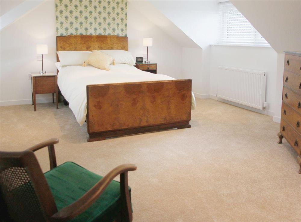 Double bedroom at Greenmount Cottage in Biggar, Lanarkshire