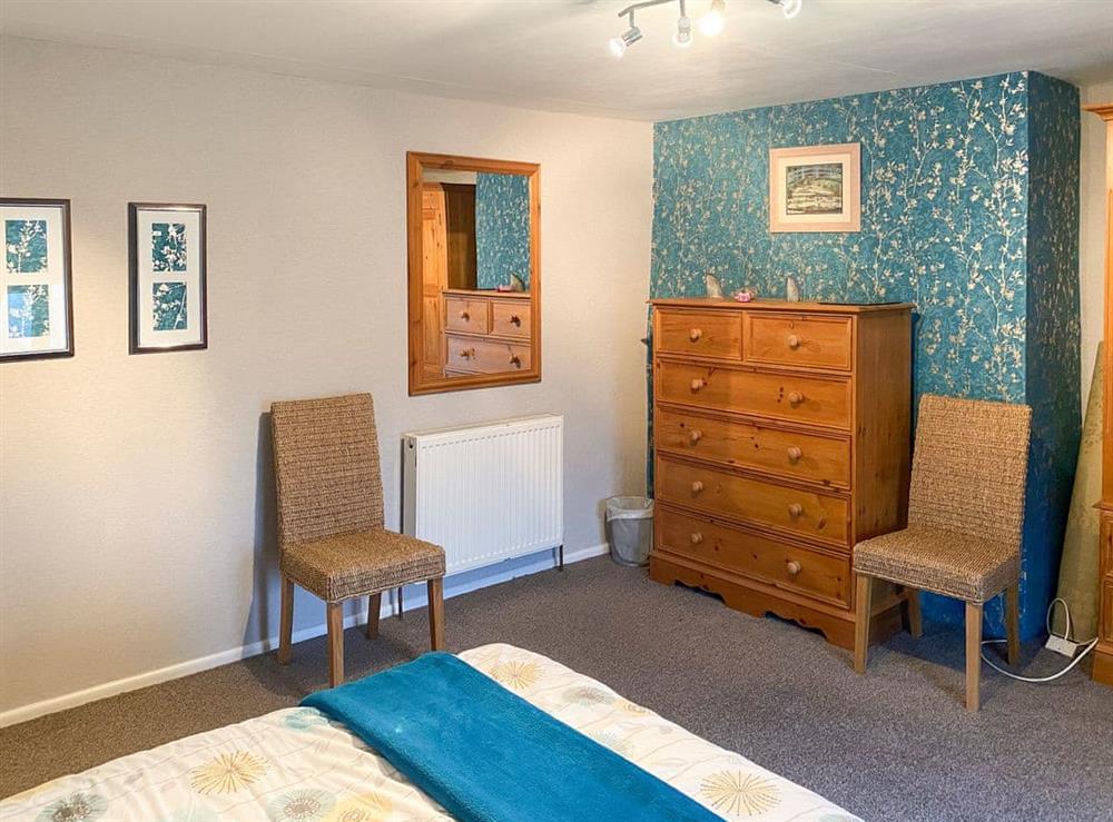 Spacious double bedroom at Greenpastures in Patchacott, near Okehampton, Devon