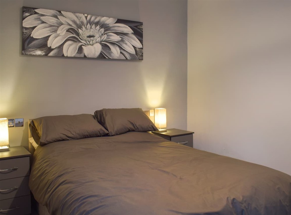 Double bedroom at Greens Cottage in Girvan, Ayrshire