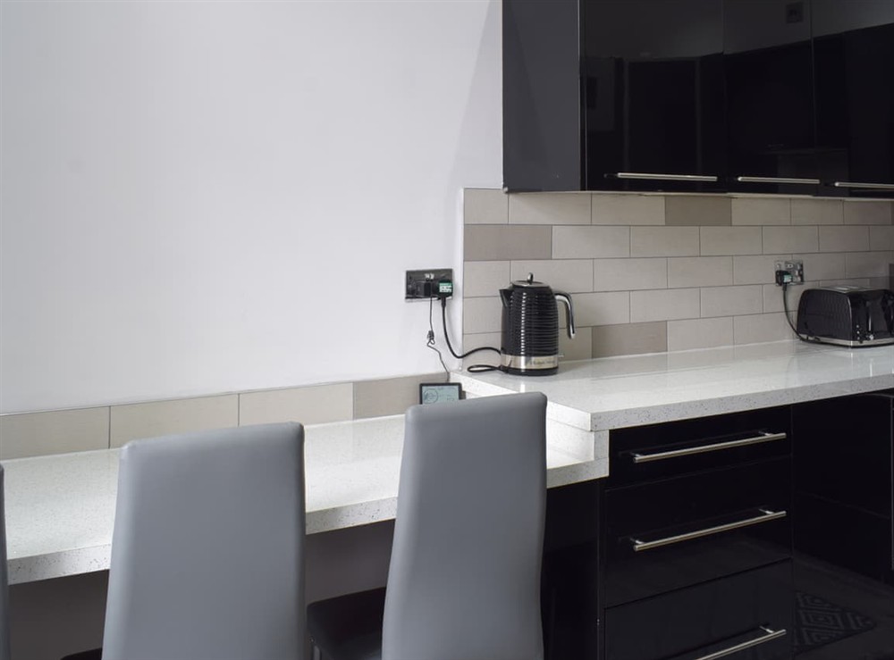 Kitchen/diner at Greens Cottage in Girvan, Ayrshire