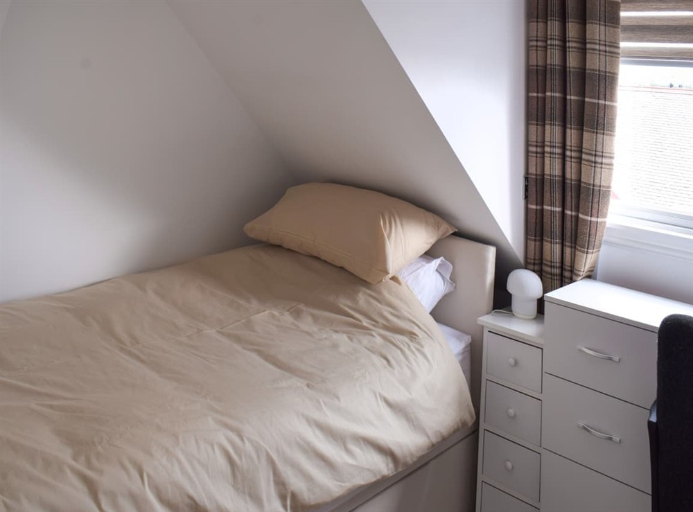 Single bedroom at Greens Cottage in Girvan, Ayrshire