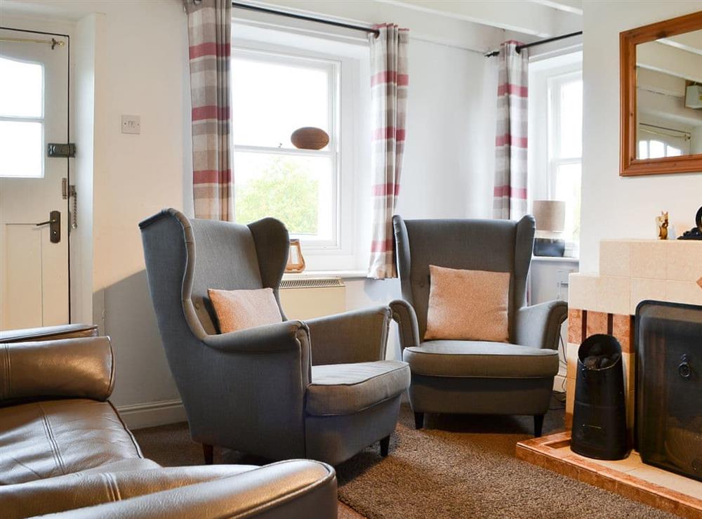 Living room at Greenside Cottage in Wigton, Cumbria