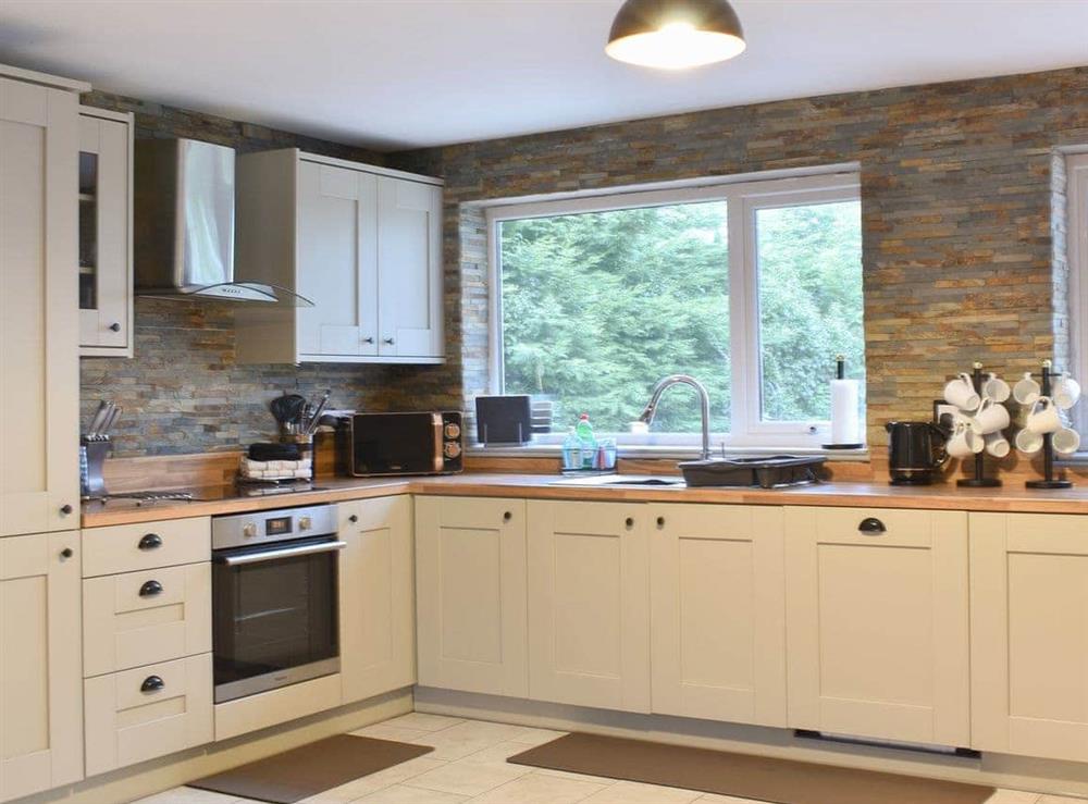 Kitchen area (photo 3) at Greensleeves in Llanfairynghornwy, Anglesey, Gwynedd