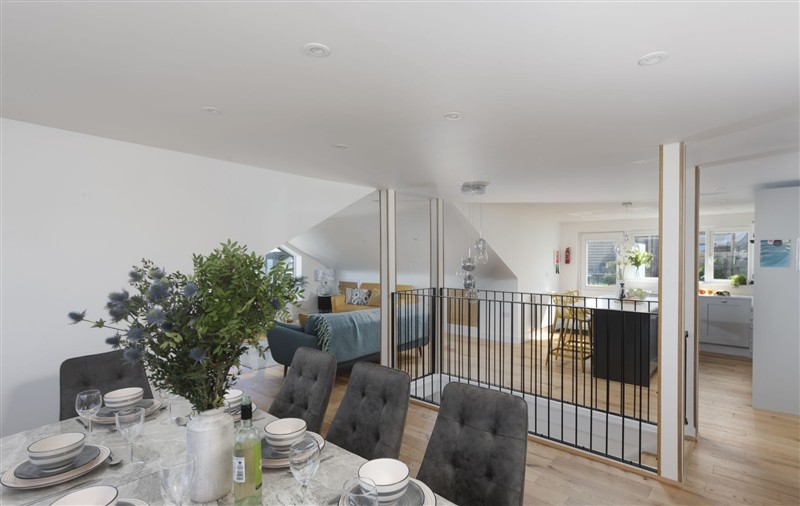 Relax in the living area at Greensleeves, Cornwall